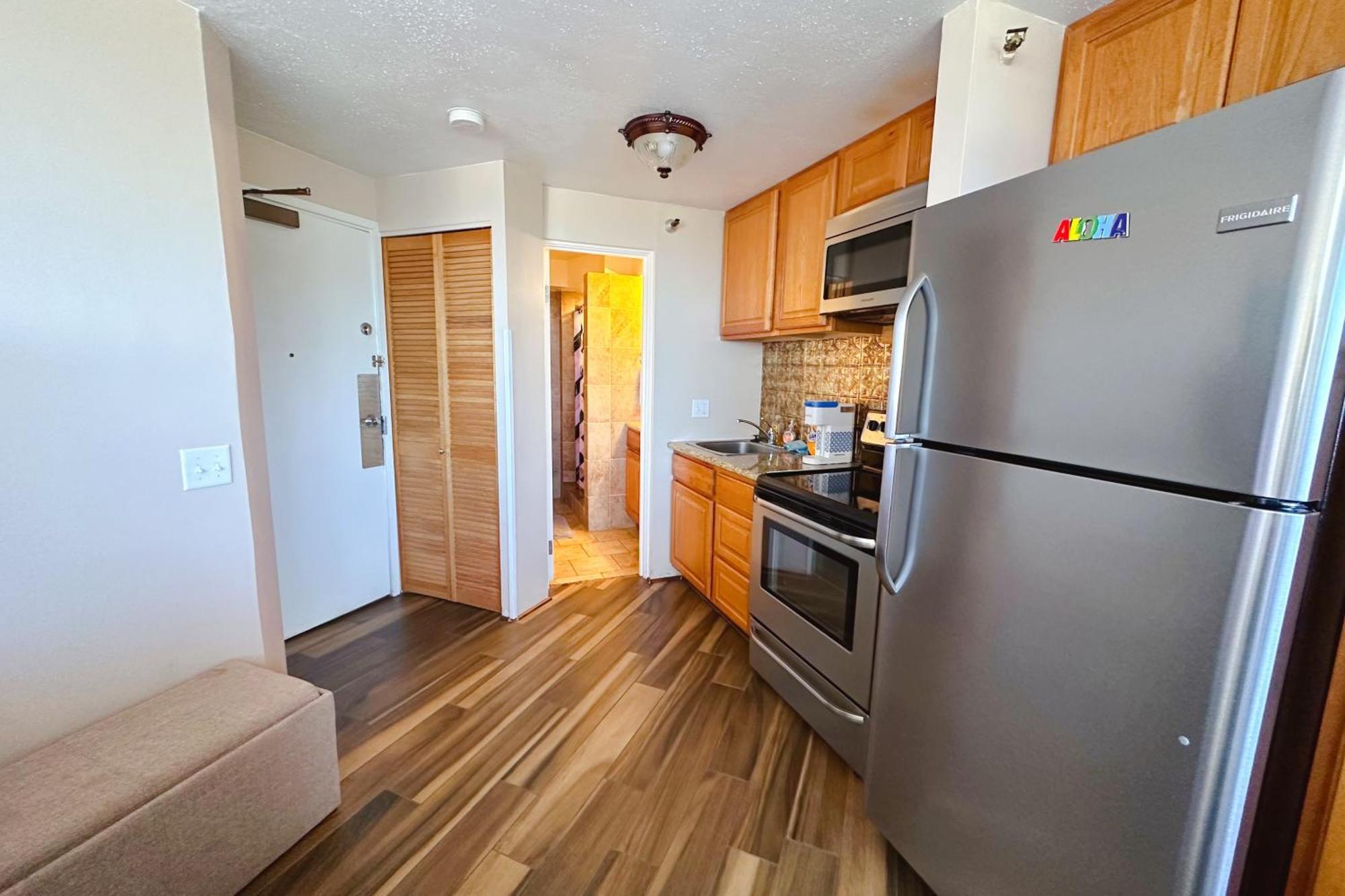Waikiki Studio Steps To Beach-Mall Free Parking-Wifi Honolulu Bilik gambar