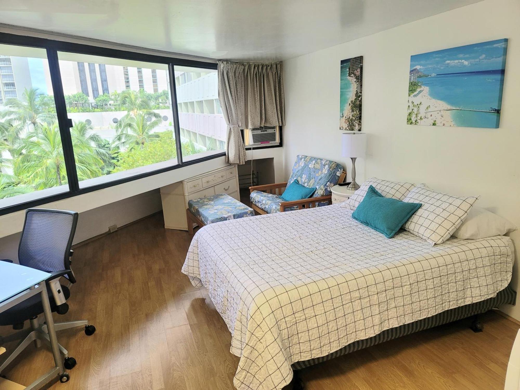 Waikiki Studio Steps To Beach-Mall Free Parking-Wifi Honolulu Bilik gambar