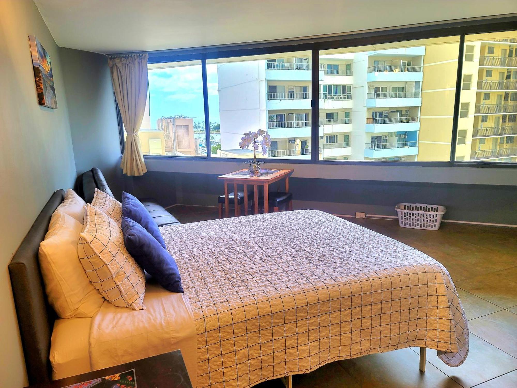 Waikiki Studio Steps To Beach-Mall Free Parking-Wifi Honolulu Luaran gambar